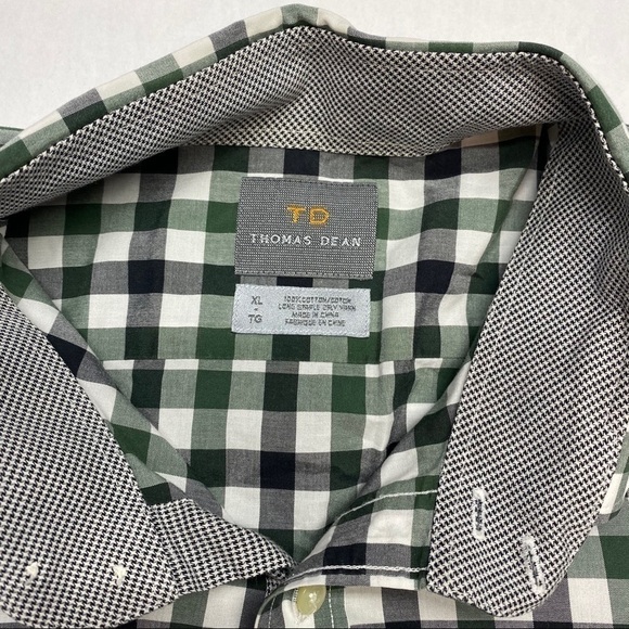 THOMAS DEAN XL CADUAL DRESS SHIRT - Picture 2 of 5